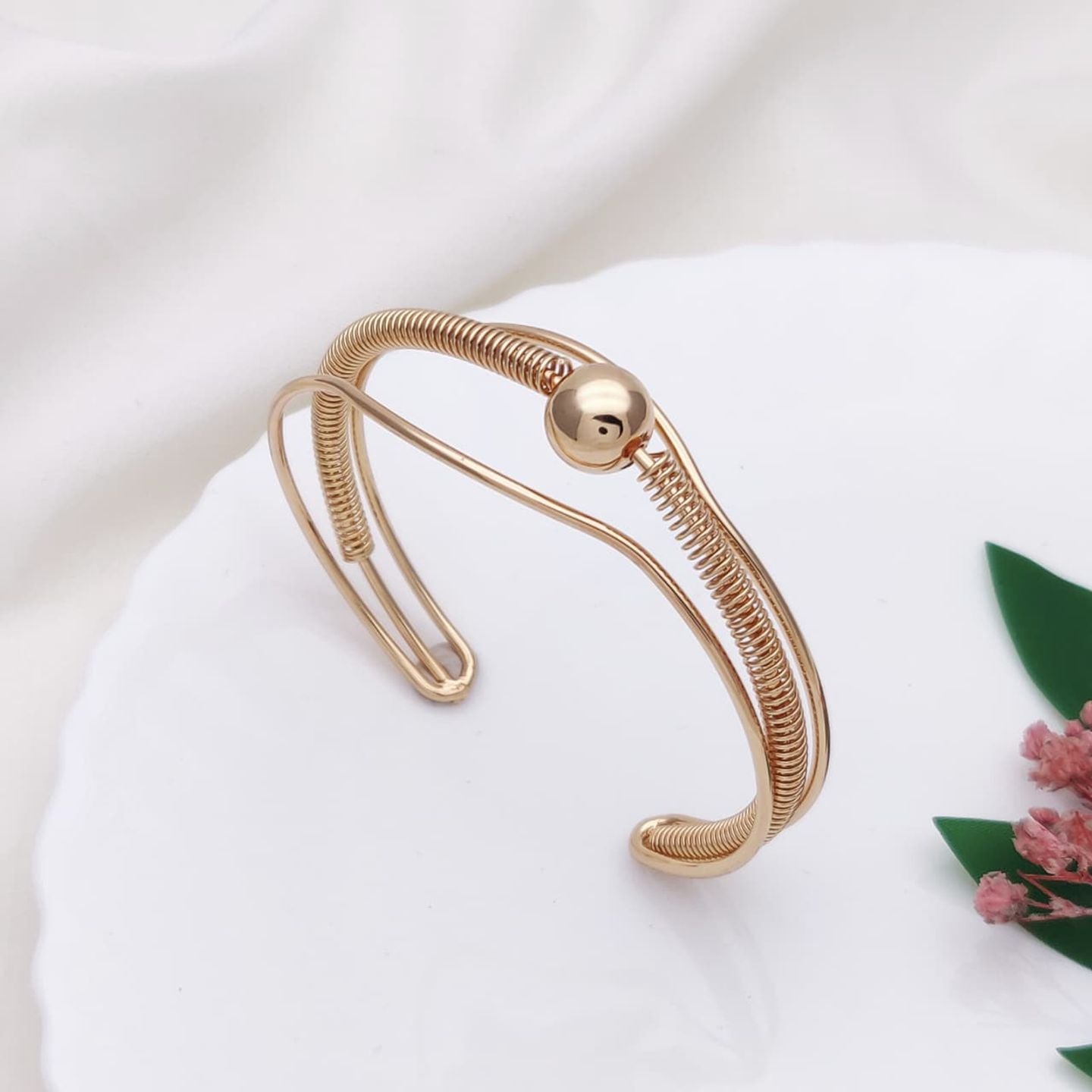 Dual Coil Twist Adjustable Kada