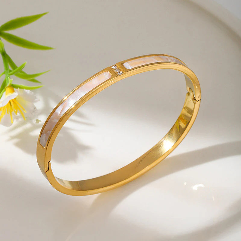 Mother of Pearl Gold Kada
