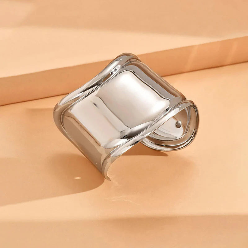 Silver Statement Cuff Bracelet