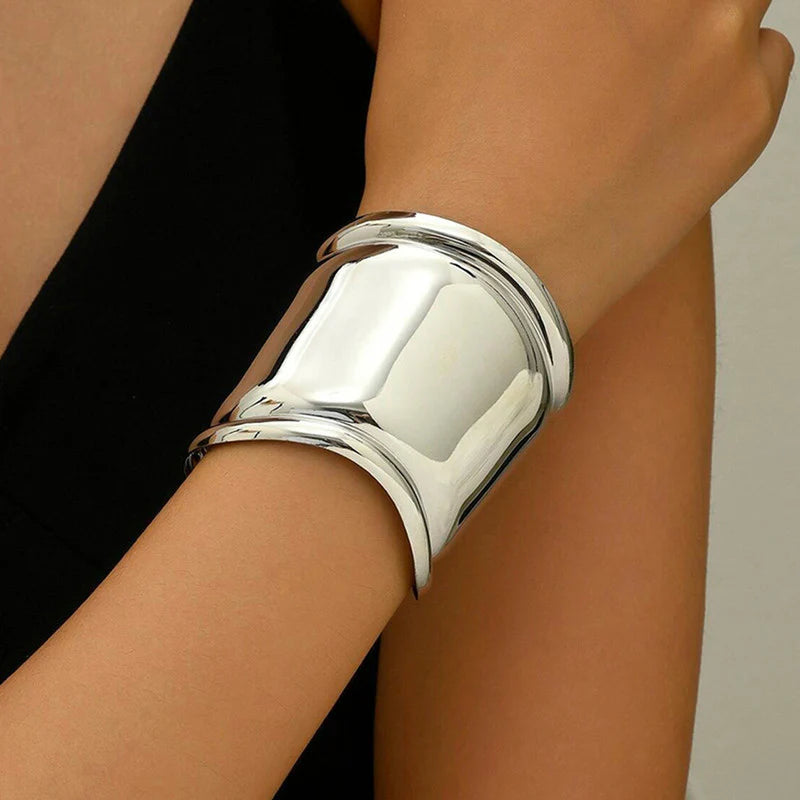 Silver Statement Cuff Bracelet