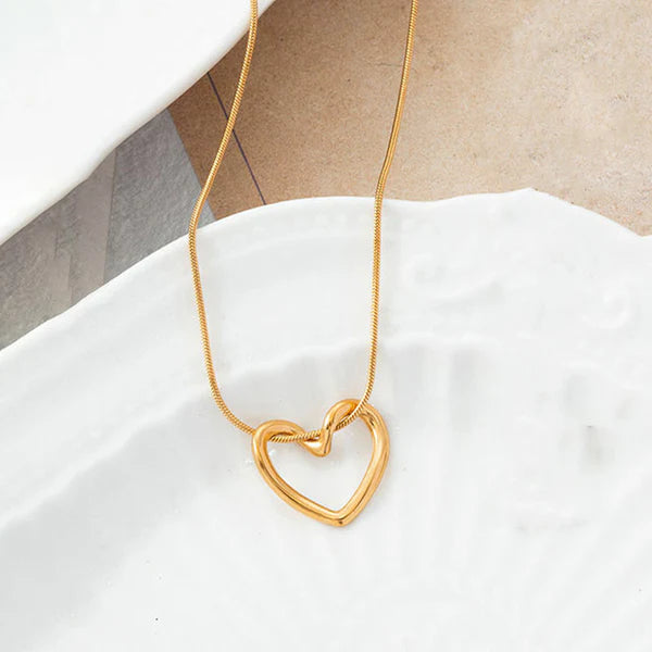 Everyday Gold Heart Necklace